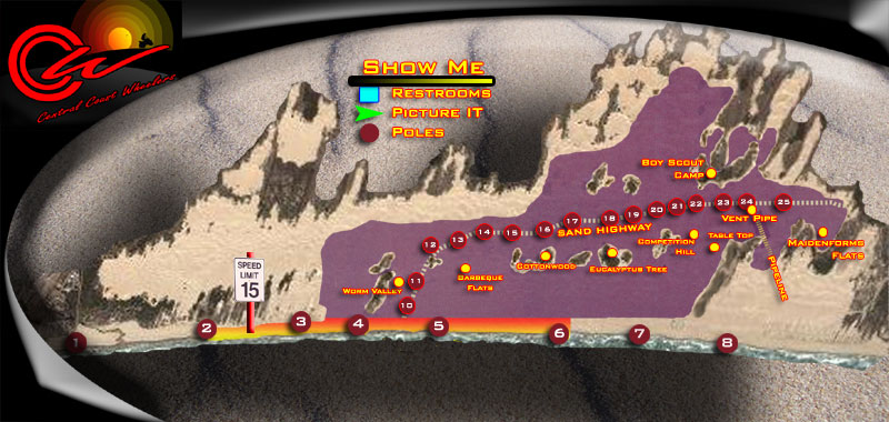 Oceano Dunes Interactive Map